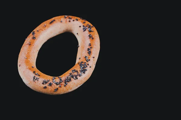 Schneller Imbiss zwischen Arbeitspausen, Kaffeebrötchen — Stockfoto