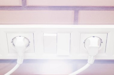 tasarım için elektrikli cihazların kablo lama soketlerinin bağlantısı