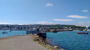 Howth liman ve The Ocean, Dublin İrlanda yaz gün Out gezisi