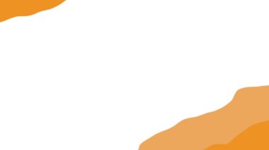 Turuncu Sıvı Canlandırılmış Arkaplan