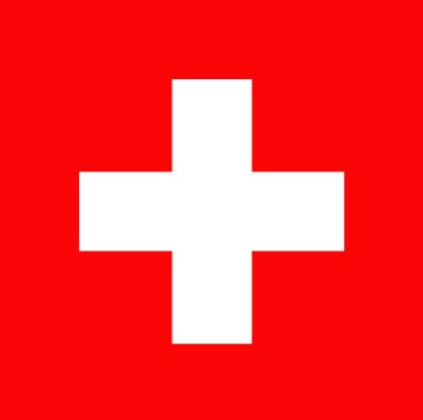 İsviçre yakın çekim bayrağı