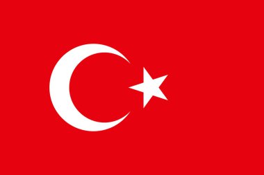 Türkiye'nin yakın çekim bayrağı