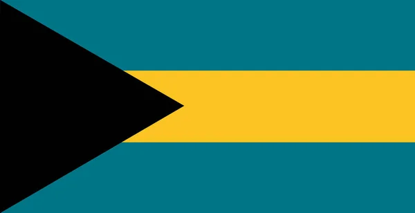 Vlag Van Bahamas Close — Stockfoto