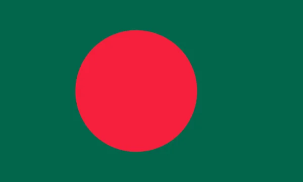 Bandiera Del Bangladesh Primo Piano — Foto Stock
