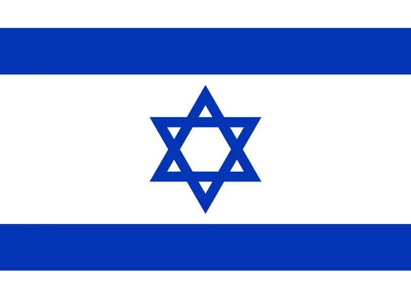 Drapeau Israël Gros Plan — Photo