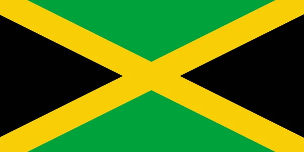 Flag Jamaica Close — Stock Photo, Image