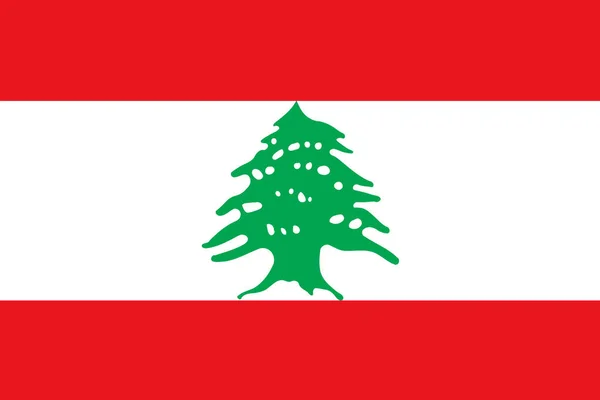 Flag Lebanon Close — Stock Photo, Image