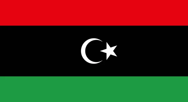 Flag Libya Close — Stock Photo, Image