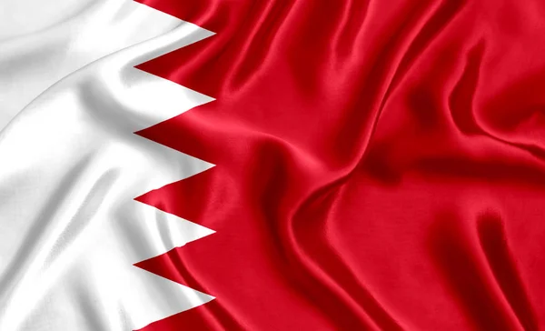 바레인의 국기를 닫습니다 — 스톡 사진