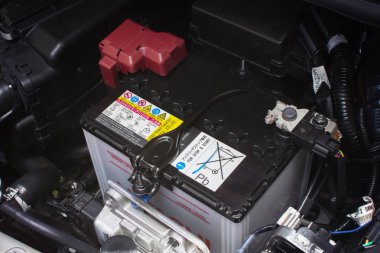 Akü şarj edilebilir eko Kiralık, Otomotiv bölümü kavramı elektrik sistemi için.