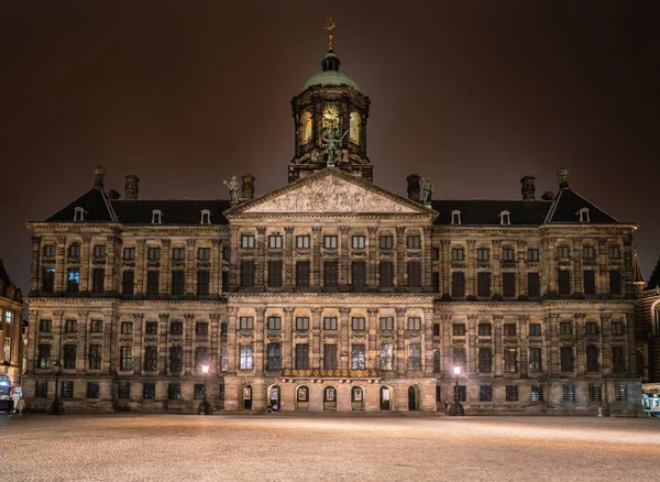 Amsterdam Mei 2018 Het Oude Stadhuis Het Koninklijk Paleis Bouwen — Stockfoto