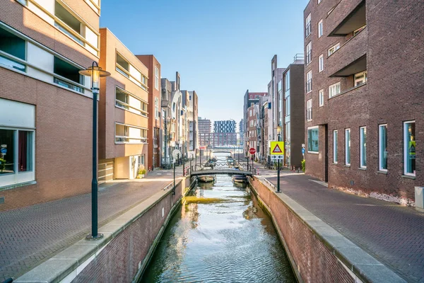 Amsterdam Mei 2018 Kijk Naar Ijhaven Haven Het Eiland Java — Stockfoto