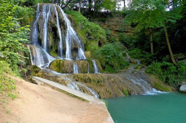 A popular waterfall in Liptov located in the village Lucky - waterfall Lucky.