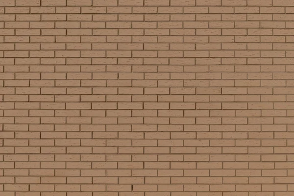 Smooth beige facing brick. Beige brick wall with grey decorative tile seams for wall decoration. Background texture