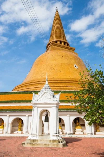 Phra Pathom Chedi Die Höchste Pagode Thailands — Stockfoto