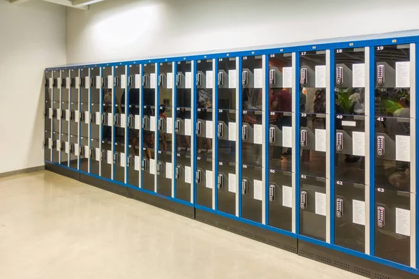 Bangkok July Public Locker Department Store July 2017 Bangkok Thailand — Stock Photo, Image