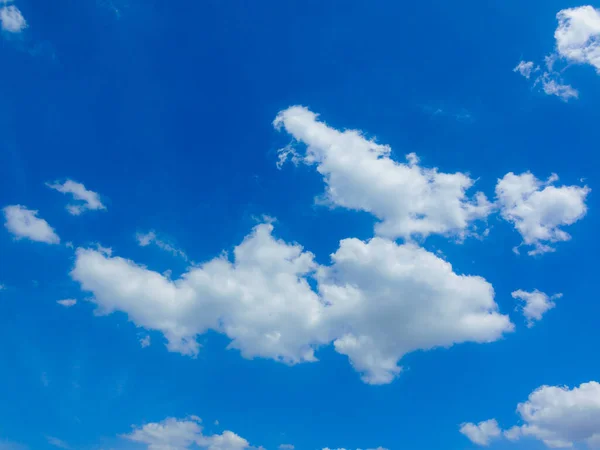 Ciel Bleu Avec Nuages — Photo