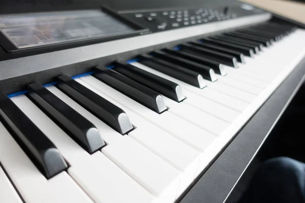 Piano Key Close — Stock Photo, Image