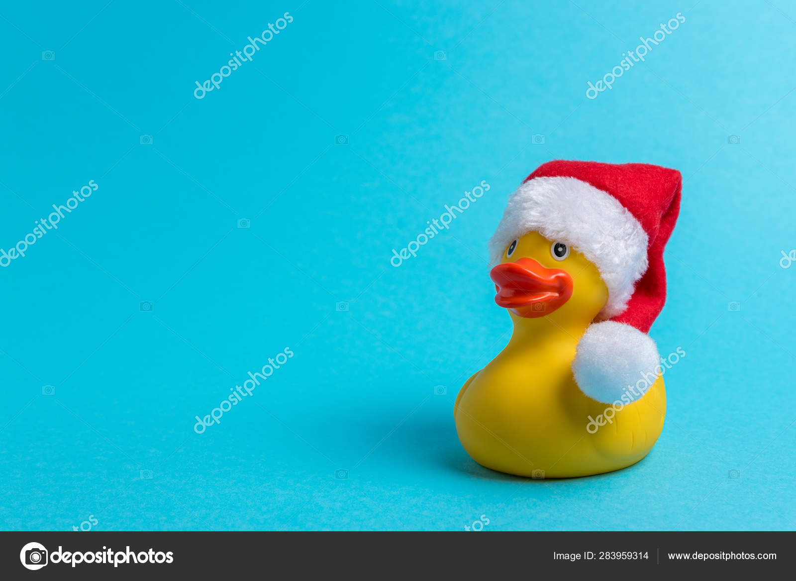 santa rubber duck