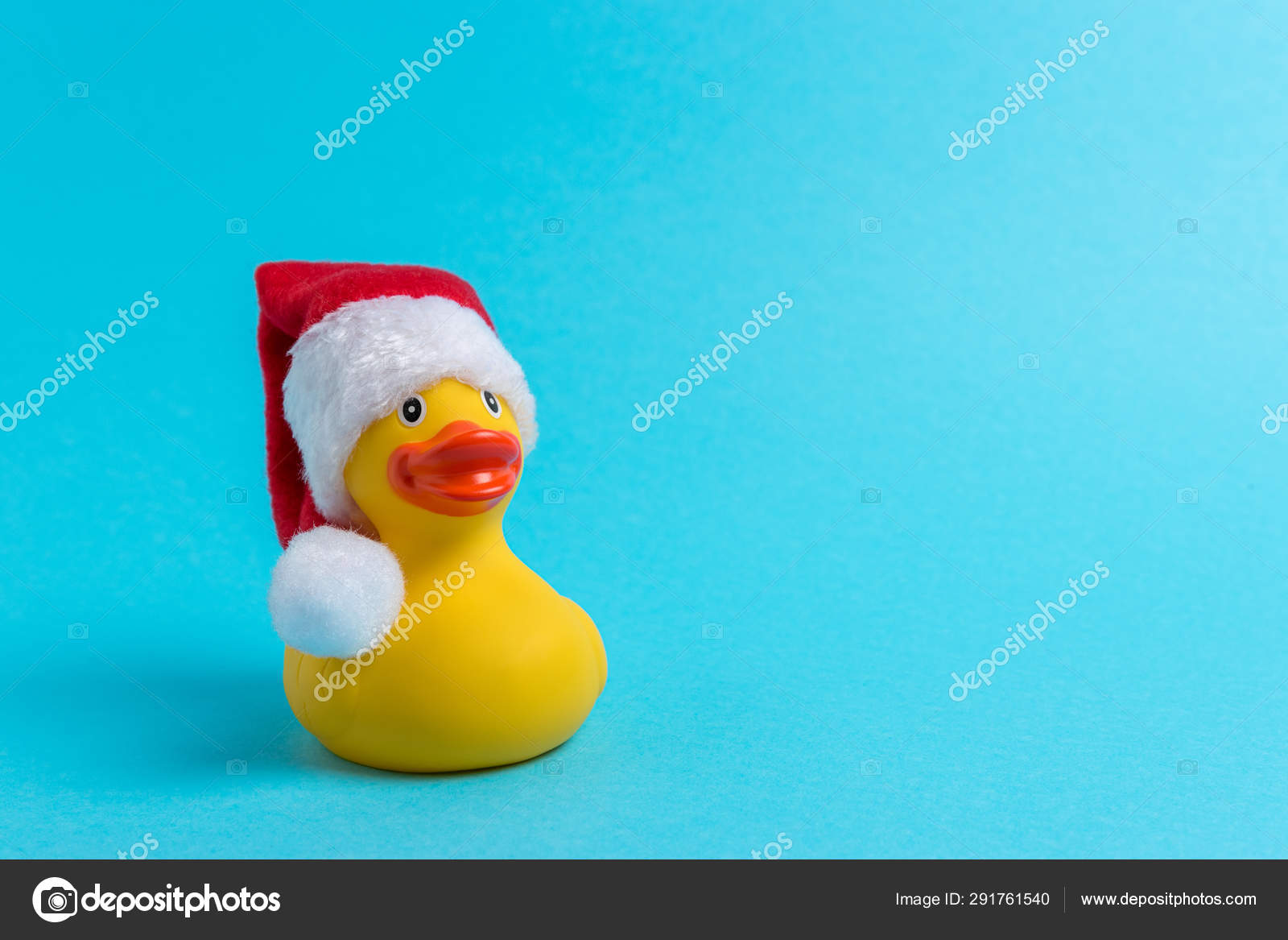 santa rubber duck