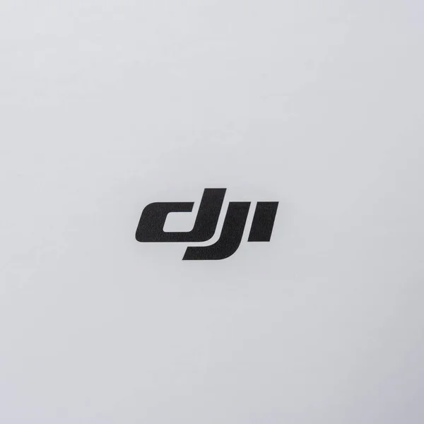 Héraklion Grèce Octobre 2020 Logo Dji Sur Fond Blanc — Photo