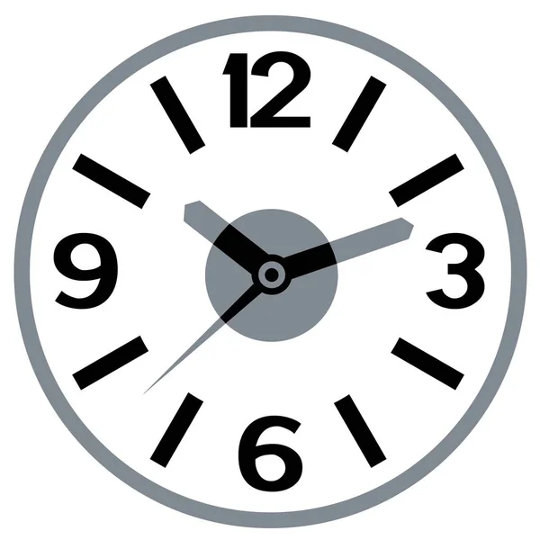 Піктограма плоского годинника. концепція світового часу . — стоковий вектор