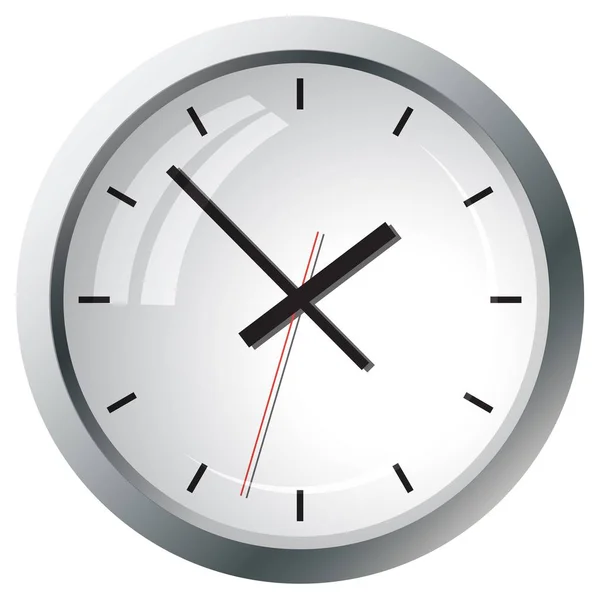 Icono del reloj. Concepto de hora mundial. Ilustración vectorial . — Vector de stock