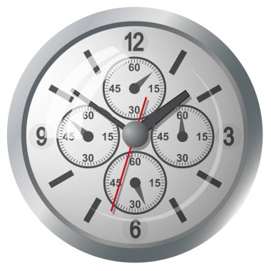 Saat simgesi. Dünya zaman kavramı. İş geçmişi. Internet pazarlama.