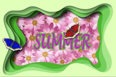 Soyut tarzda şık geometrik vintage etiket.