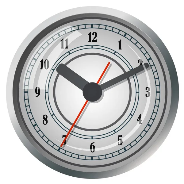 Het pictogram van de klok. Wereld tijd concept. Zakelijke achtergrond. Internetmarketing. — Stockvector
