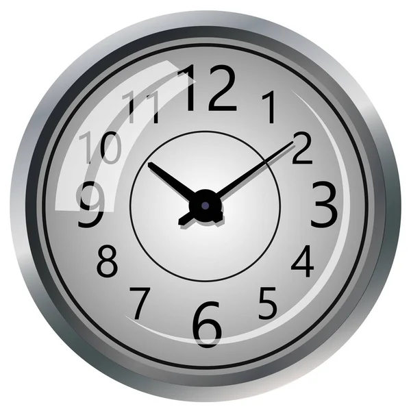 Icono del reloj. Concepto de hora mundial. Contexto empresarial — Vector de stock