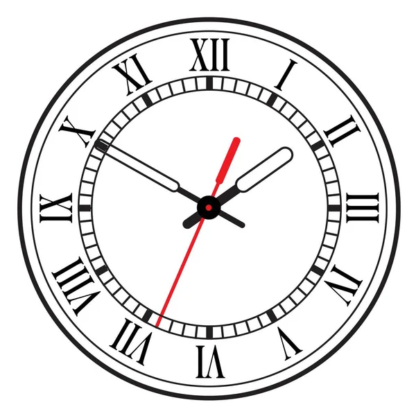 Icône horloge. Concept du temps du monde. Contexte commercial — Image vectorielle