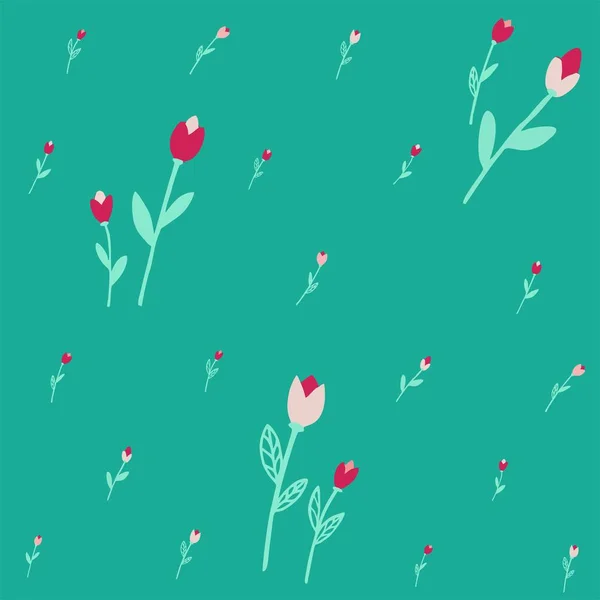 Sevgi. Tasarım. Sevgililer Günü. 8 Mart. Tatil günü. Laleli, kusursuz yeşil bir arka plan. Laleler ve kalp. Lalelerle kusursuz desen. Mavi pürüzsüz desen. Pembe laleler. Bir sürü çiçek. Çiçeklerle kusursuz bir arkaplan
