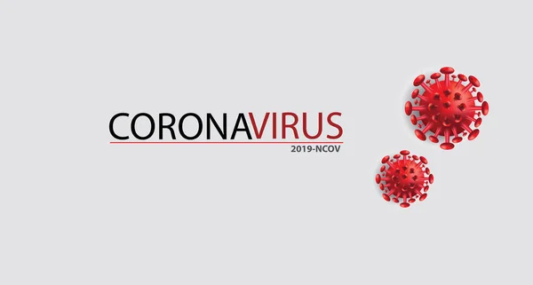 Coronavirus Concept Illustratie Rendering — Stockfoto
