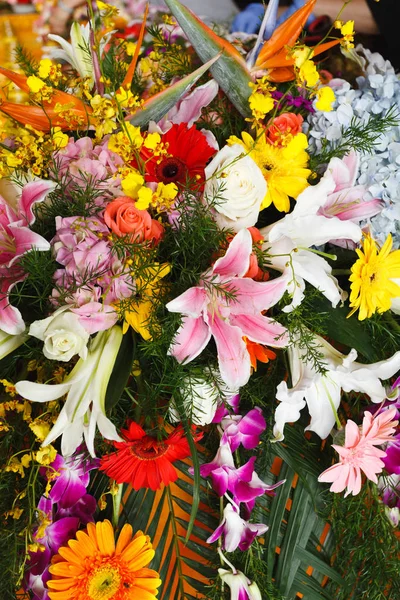 Lokale Szene Des Blumenschmucks — Stockfoto