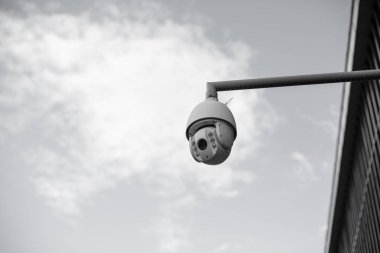 Bir close-up bir gözetleme kamerası