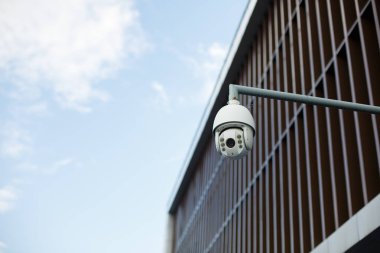 Bir close-up bir gözetleme kamerası