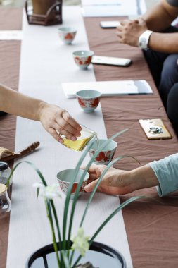 Çin çay töreni ve çay seti