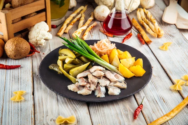 Apéritif russe aux légumes marinés — Photo