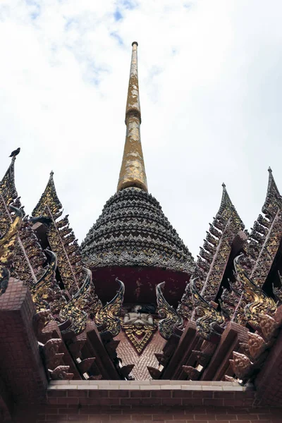Пагода Крышей Храма Таиланде — стоковое фото