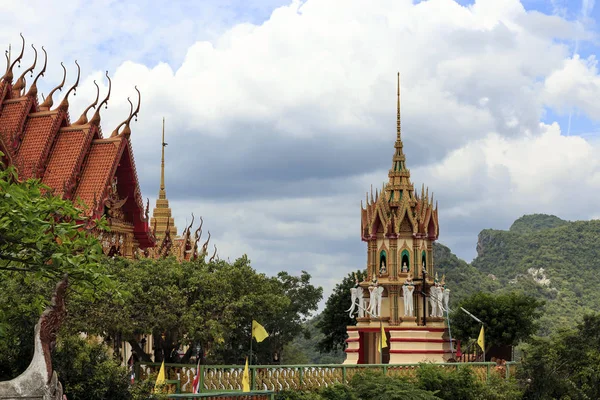 Die Pagode Mit Dem Tempeldach Thailand — Stockfoto