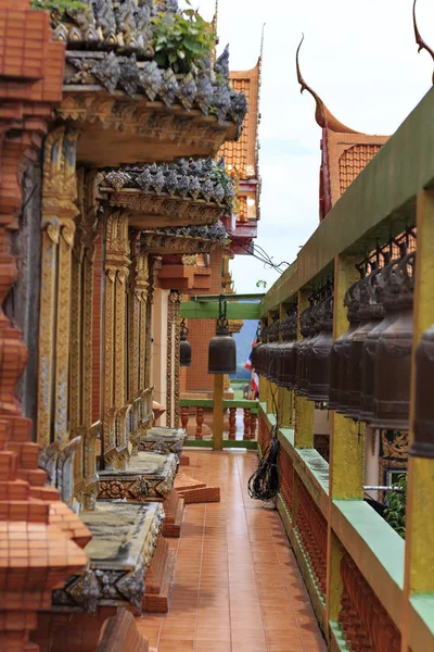 Die Pagode Mit Dem Tempeldach Thailand — Stockfoto