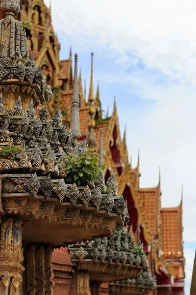 Die Pagode Mit Dem Tempeldach Thailand — Stockfoto