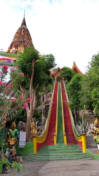 Tempel Des Tigers Sehenswürdigkeiten Kanchanaburi Thailand — Stockfoto