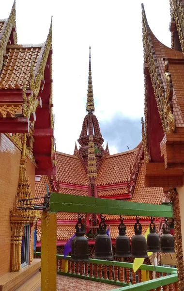 Templo Tigre Atrações Kanchanaburi Tailândia — Fotografia de Stock