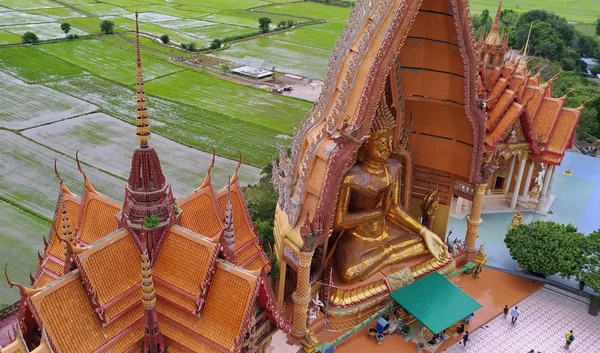 Tempel Des Tigers Sehenswürdigkeiten Kanchanaburi Thailand — Stockfoto