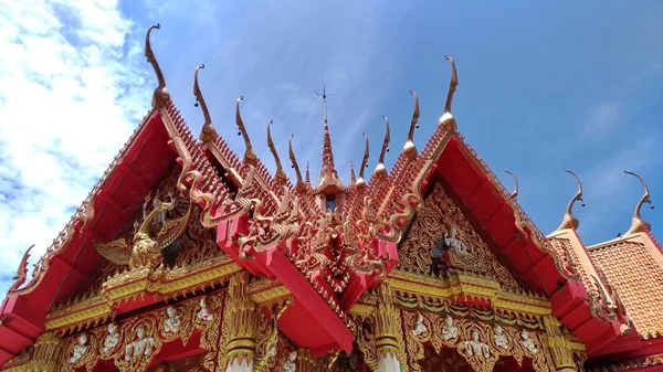 Templo Del Tigre Atracciones Kanchanaburi Tailandia — Foto de Stock