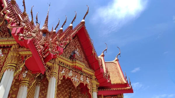 Tempel Tigern Sevärdheter Kanchanaburi Thailand — Stockfoto