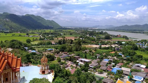 Temple Tiger Atrakce Kanchanaburi Thajsko — Stock fotografie