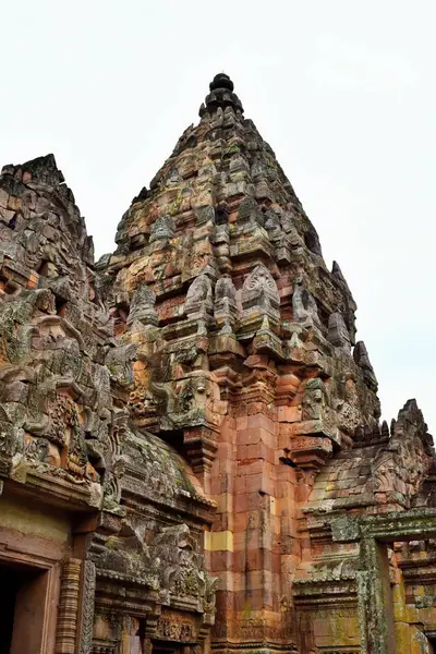 Castillo Khao Phanom Rung Lugar Más Antiguo Historia Buriram Tailandia —  Fotos de Stock